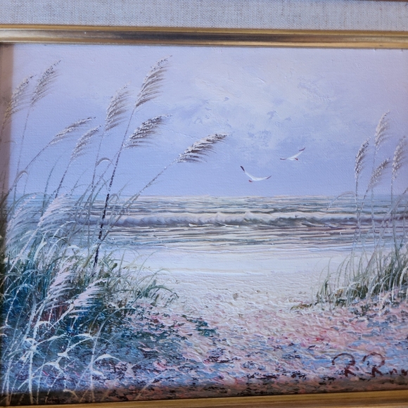 Oil painting by R. Russo - Picture 4 of 4